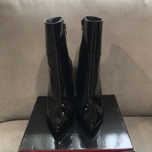 Black patent leather boots - Steve Madden